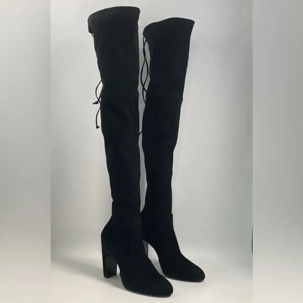 Stuart Weitzman Vidaland Suede Over The Knee Boots size 6.5